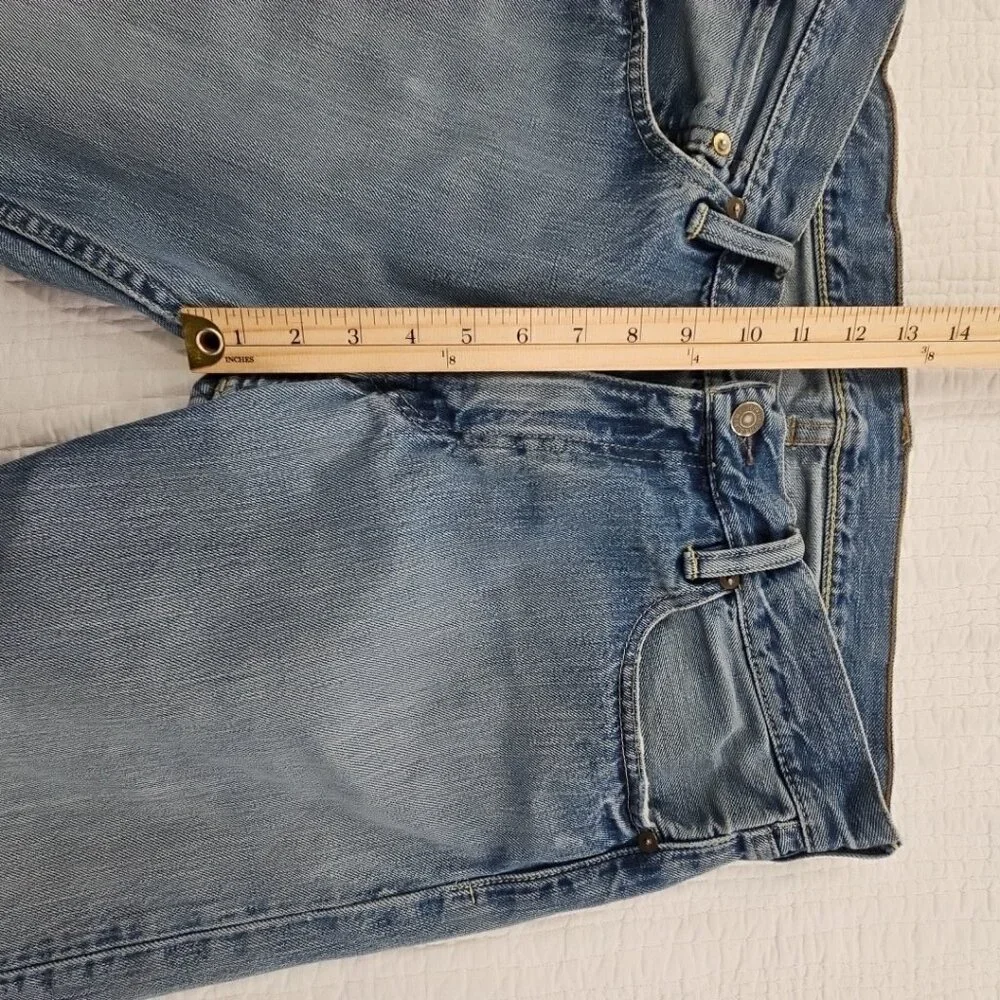 Polo Ralph Lauren Jeans Men 33x32 Med Wash 867‎ Classic Fit Straight Distressed